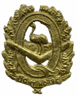 WW2 Australian 5th Light Horse Sand Cast Collar Badge WW2 Australian 5th Light Horse Sand Cast Collar Badge