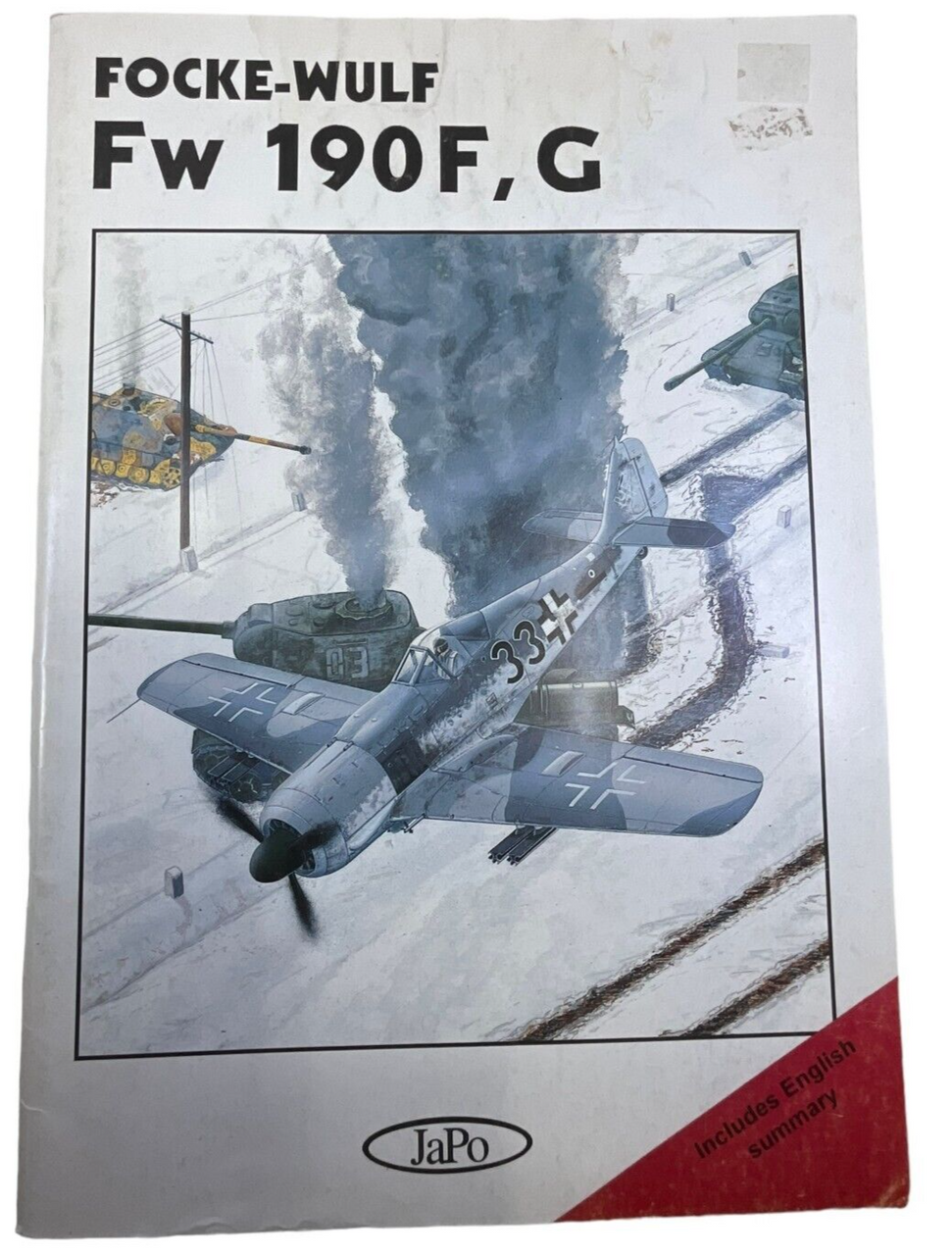 WW2 German Luftwaffe Focke Wulf Fw 190F G JaPo POLISH TEXT SC Reference Book WW2 German Luftwaffe Focke Wulf Fw 190F G JaPo POLISH TEXT SC Reference Book