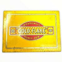 WW2 Canadian Gold Flake Imperial Tabacco Cigarette Tin ONLY EMPTY WW2 Canadian Gold Flake Imperial Tabacco Cigarette Tin ONLY EMPTY