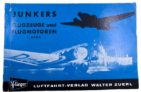 WW2 German Luftwaffe Junkers Vol 1 GERMAN TEXT Softcover Photo Reference Book