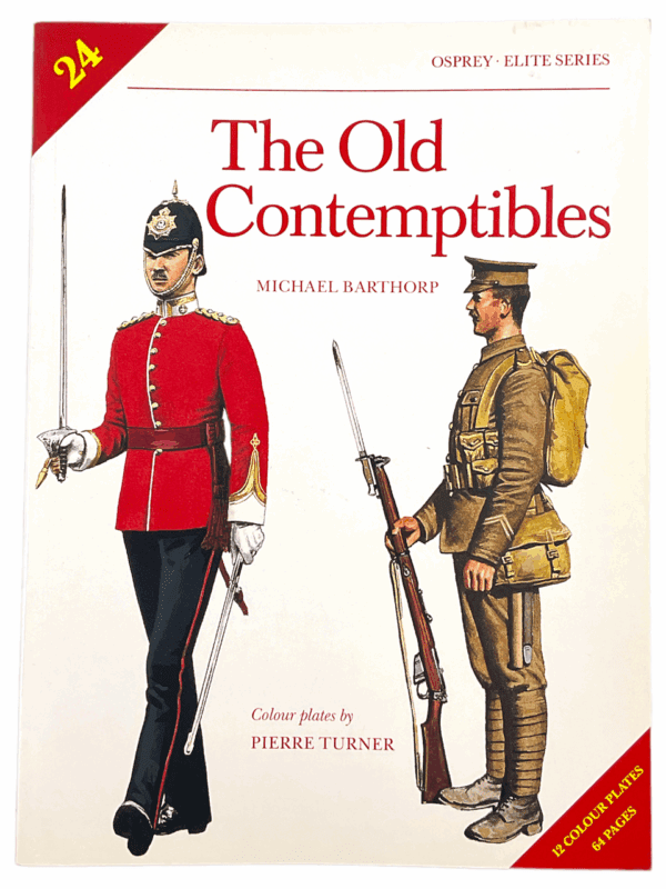 WW1 British BEF The Old Contemptibles Osprey SC Reference Book