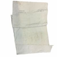 WW2 Canadian Navy RCN White Bed Roll Named Service No.