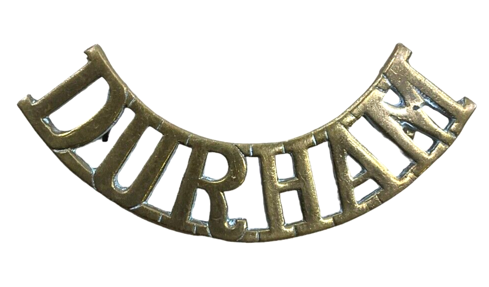 British Durham Light Infantry Shoulder Title Insignia British Durham Light Infantry Shoulder Title Insignia