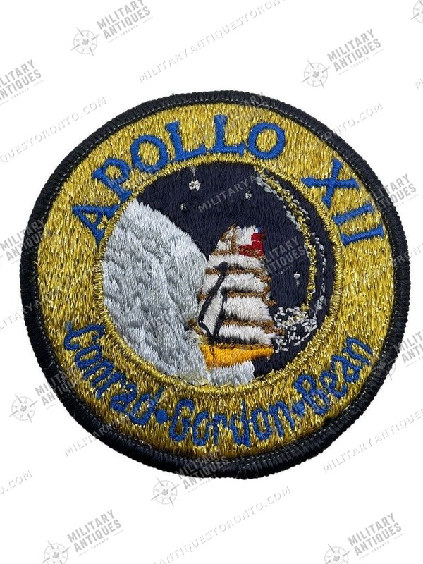 US NASA Space Shuttle Apollo 12 Conrad Gordon Bean Space Patch ...