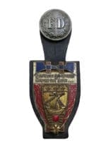 French Sapeurs Pompiers Fire Service Pocket Fob Badge