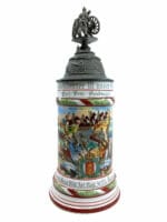 Imperial German Field Artillery Regiment 25 1/2 Litre Beer Stein Imperial German Field Artillery Regiment 25 1/2 Litre Beer Stein