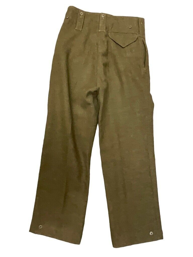 WW2 Canadian Armoured Corps Officers Battle Dress Jacket and Trousers WW2 Canadian Armoured Corps Officers Battle Dress Jacket and Trousers