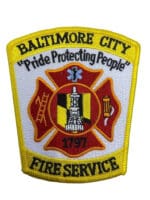 US Baltimore City Maryland Fire Department Patch US Baltimore City Maryland Fire Department Patch
