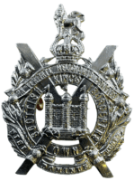 British Kings Own Scottish Borderer's Cap Badge Insignia