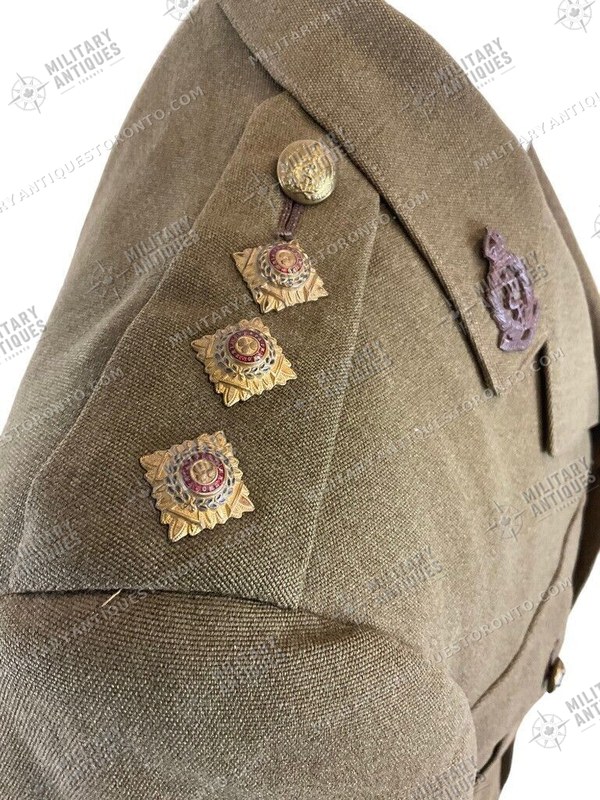 WW2 British RAMC Airborne Medical Corps Officers Service Dress Jacket ...