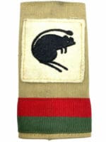 WW2 British 4th Armoured Brigade Desert Rats Formation Patch Slip On 6