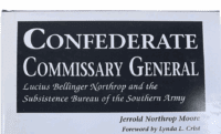 US Civil War Confederate Commissary General Northrop Hardcover Reference Book