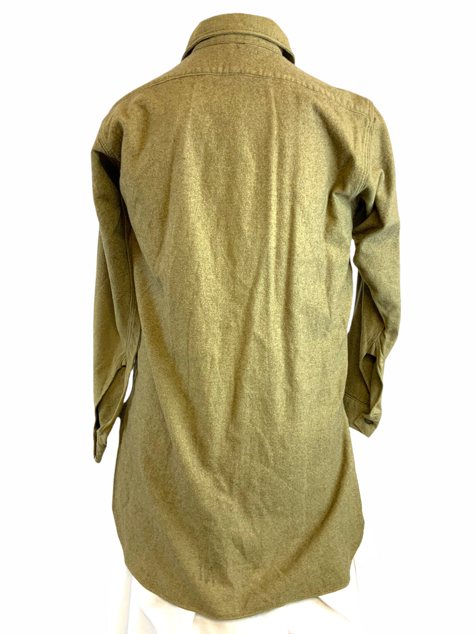 WW2 British Canadian Pull Over Wool Shirt 15 Collar WW2 British Canadian Pull Over Wool Shirt 15 Collar