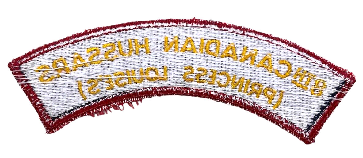 8th Canadian Hussars Princess Louise's Shoulder Title Insignia Single 2 8th Canadian Hussars Princess Louise's Shoulder Title Insignia Single 2