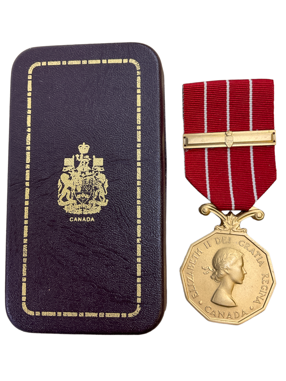 Canadian Forces Decoration Medal CD & Bar Cpl Ouellette Canadian Forces Decoration Medal CD & Bar Cpl Ouellette