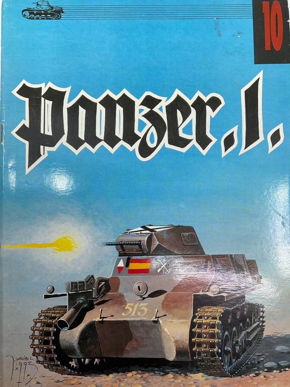WW2 German Panzers 1 Armour Armor Tanks Polish Language SC Reference Book WW2 German Panzers 1 Armour Armor Tanks Polish Language SC Reference Book