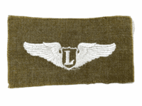 WW2 US USAAF Liaison Embroidered Wings