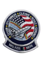 US NASA Space Shuttle Shaw Oconnor Cleave Ross Spring Walker Neri Space Patch