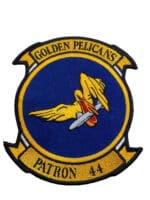 US Navy USN Golden Pelicans Patron 44 Squadron Patch Crest
