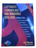 WW2 German Luftwaffe Camouflage and Markings 1933-45 Volume 2 HC Reference Book