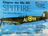 WW2 British RAF Spitfire German Language SC Reference Book