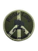 Canadian Forces RCAF 42 Radar Love Anytime Anywhere OD Green Patch Crest