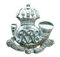 Canadian Royal Rifles Of Canada Collar Badge Insignia Single