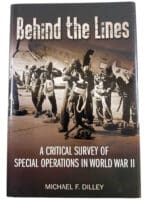 WW2 British US Behind The Lines Special Operations Hard Cover Reference Book