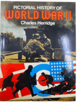 WW2 German US British Pictorial History of World War 2 Hardcover Reference Book