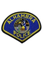 US Alhambra California Police Patch US Alhambra California Police Patch
