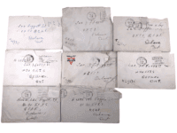 WW2 Canadian RCAF EFTS Home Front Group Of Letters x 8