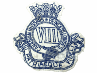 WW2 Canadian 8th Hussars Princess Louise's Jacket Sport Top Patch Felt WW2 Canadian 8th Hussars Princess Louise's Jacket Sport Top Patch Felt