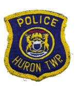 US Huron Township Michigan Police Patch US Huron Township Michigan Police Patch