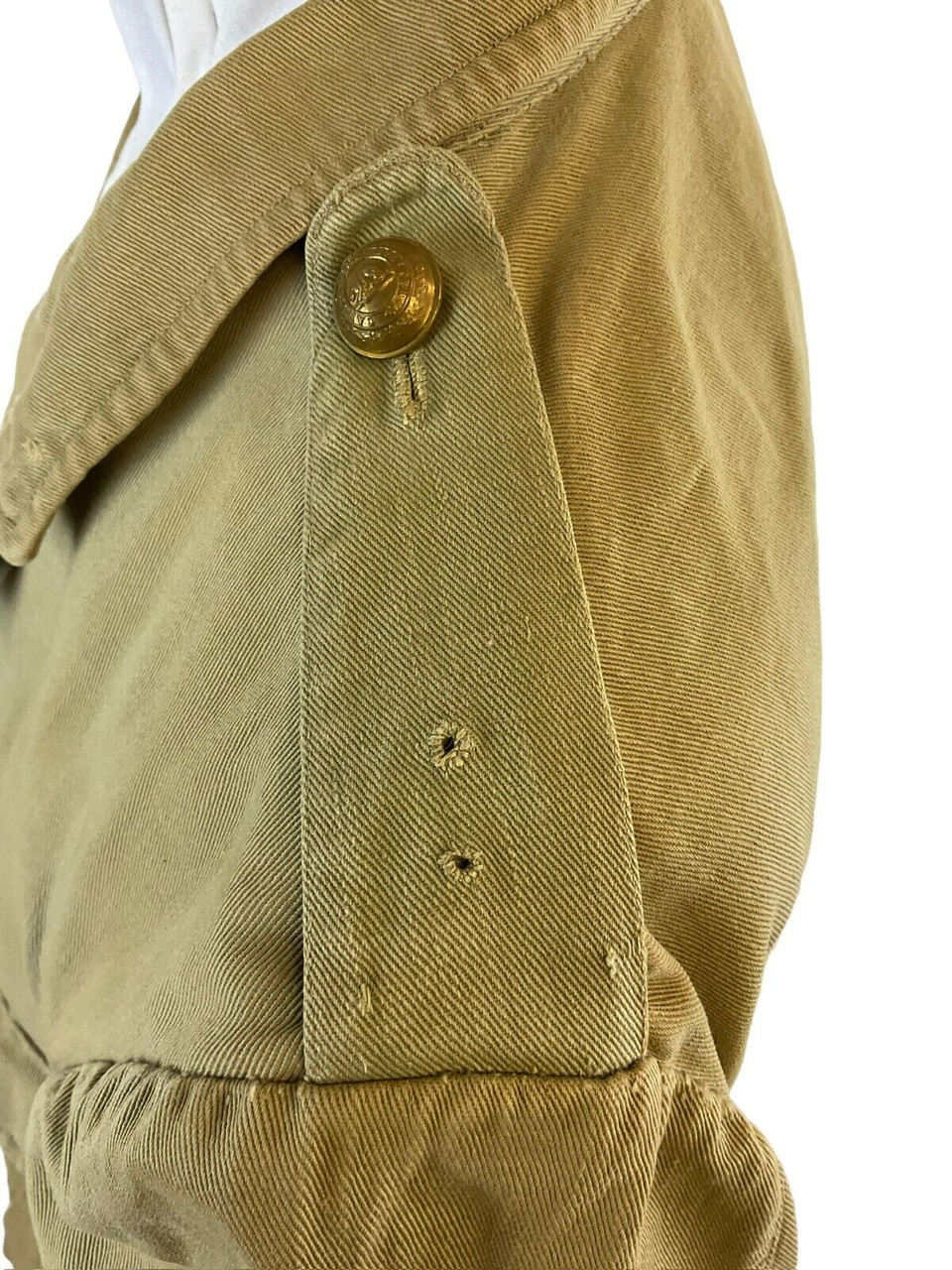 Pre WW2 Canadian Militia Khaki Officers Tropical Service Dress Uniform Jacket Pre WW2 Canadian Militia Khaki Officers Tropical Service Dress Uniform Jacket