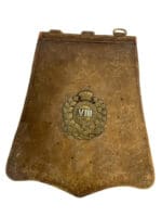 Canadian Victorian 8th Hussars Cavalry Undress Officers Sabretache Brown Leather Canadian Victorian 8th Hussars Cavalry Undress Officers Sabretache Brown Leather