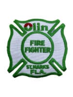 US St Marks Florida Olin Fire Fighter Department Patch