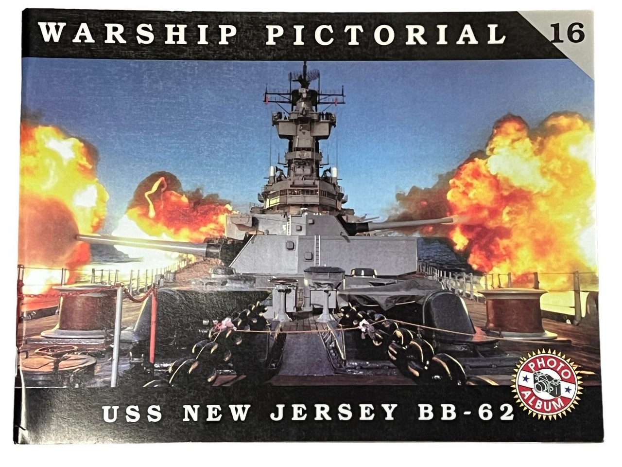 WW2 US Navy USS New Jersey BB-62 Warship Pictorial SC Reference Book WW2 US Navy USS New Jersey BB-62 Warship Pictorial SC Reference Book