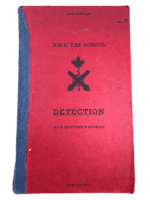 Canadian RCN Navy HMC TAS School Detection Officers Booklet SC Reference Book