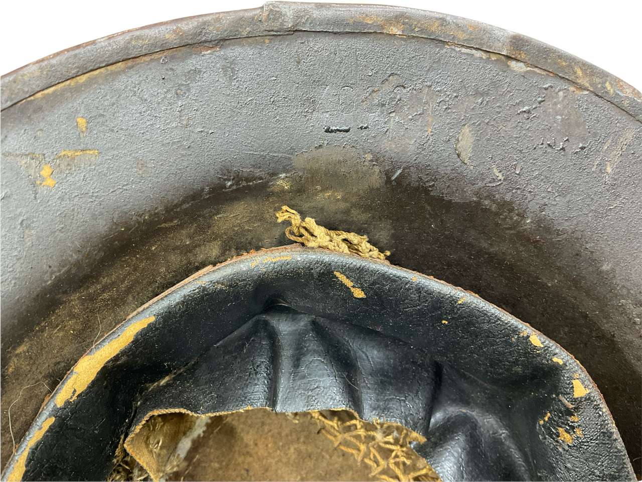 WW1 US AEF 80th Division Patch Painted Brodie Helmet 2 WW1 US AEF 80th Division Patch Painted Brodie Helmet 2