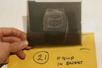 WW2 British Airborne Para Equipment in Basket Original Negative #21