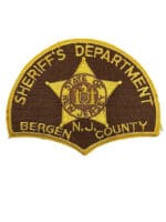 US Bergen County New Jersey Sheriff's Department Police Patch US Bergen County New Jersey Sheriff's Department Police Patch