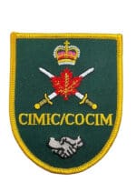 Canadian Forces CIMIC Civil Military Affairs Colour Patch Crest