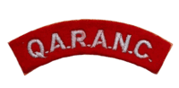 WW2 British QARANC Shoulder Title Patch Insignia Single