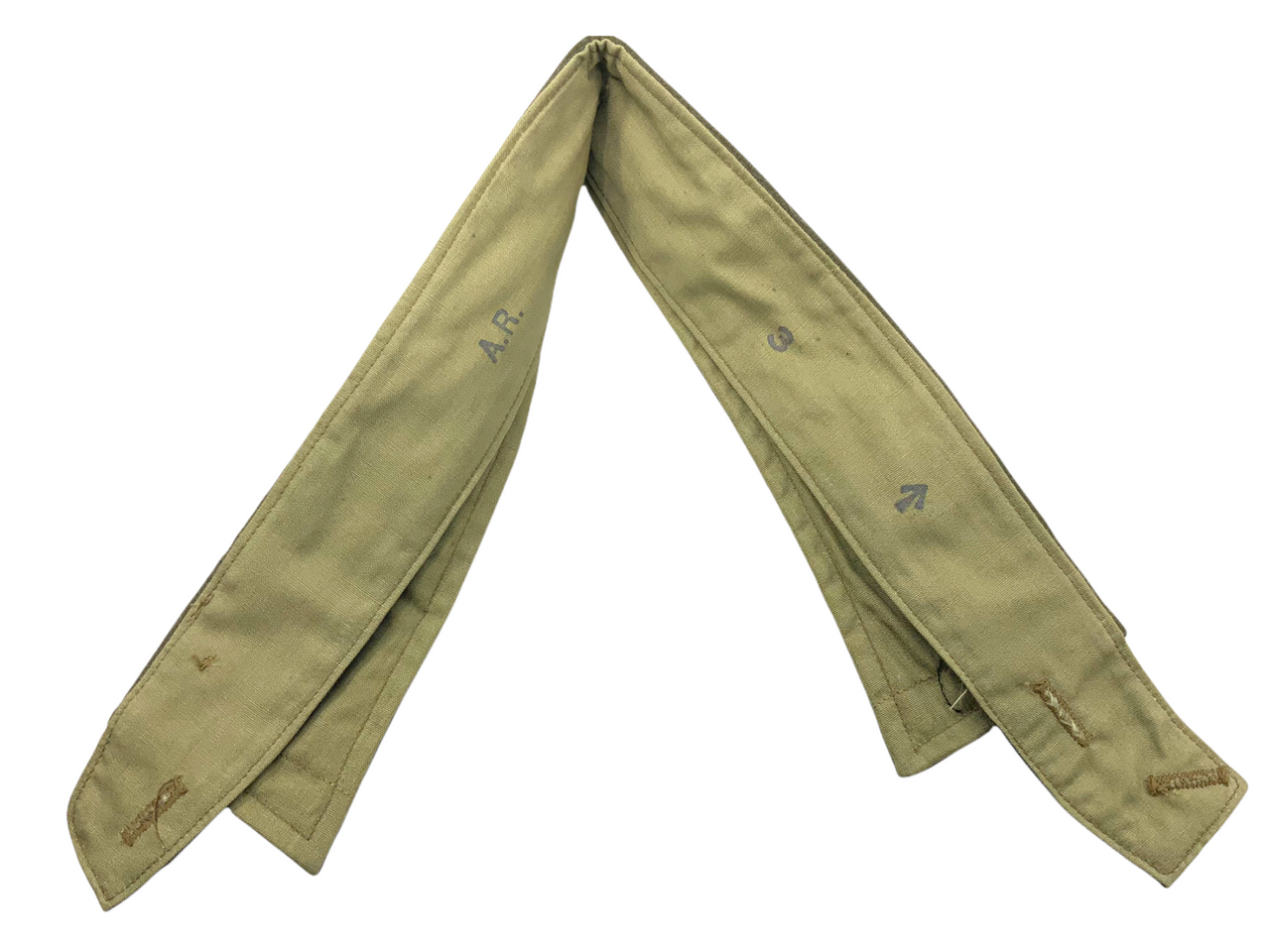 WW2 British Canadian Officers Detachable Shirt Collar Broad Arrow Marked WW2 British Canadian Officers Detachable Shirt Collar Broad Arrow Marked