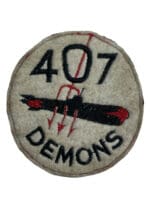 Canadian RCAF 407 Demons Squadron Crest Patch