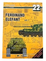 WW2 German Ferdinand Elefant Volume 1 SP Self Propelled SC Reference Book