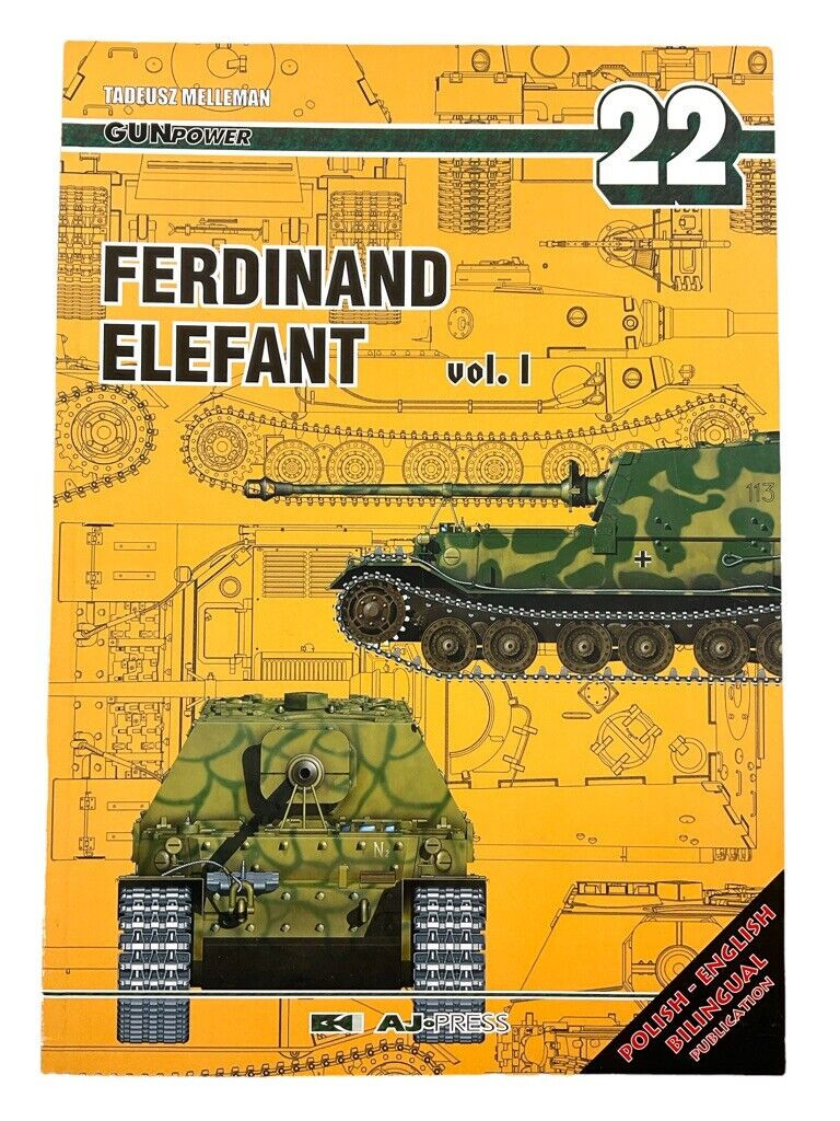 WW2 German Ferdinand Elefant Volume 1 SP Self Propelled SC Reference Book WW2 German Ferdinand Elefant Volume 1 SP Self Propelled SC Reference Book