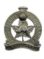 WW2 Canadian Coppercliff Highlanders 765 Cadet Corps Cap Badge
