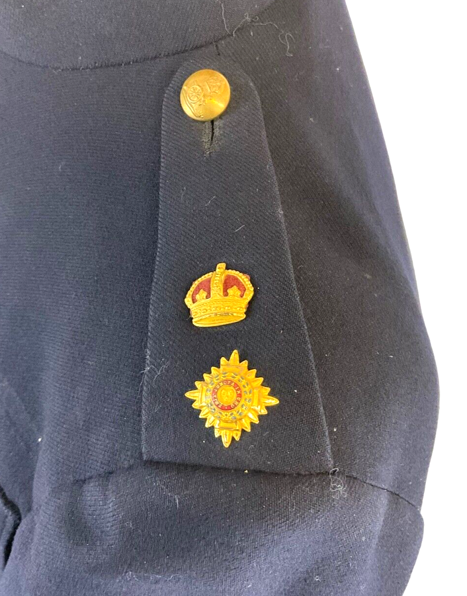 Pre WW2 British RA Artillery Lt Colonel Blue Dress Tunic & Trousers With Stripe Pre WW2 British RA Artillery Lt Colonel Blue Dress Tunic & Trousers With Stripe