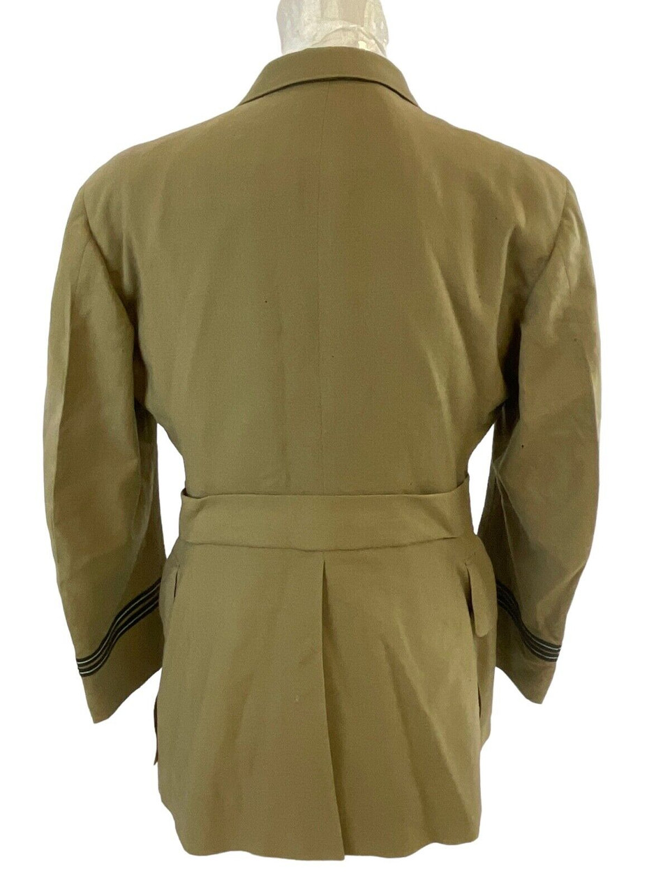 WW2 Canadian RCAF Navigator Officers Named TW Tropical Worsted 4 Pocket Jacket WW2 Canadian RCAF Navigator Officers Named TW Tropical Worsted 4 Pocket Jacket